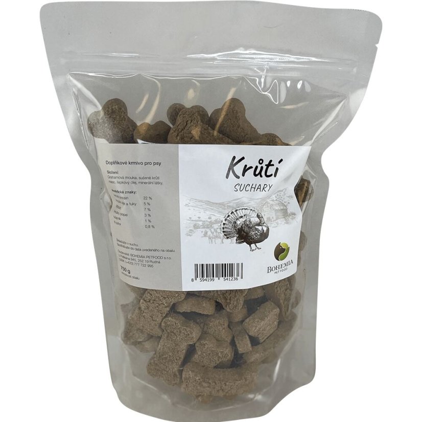 BOHEMIA Morčacie sucháre 750g