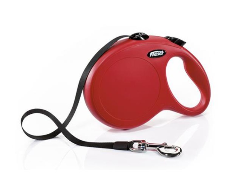 FLEXI Classic popruh L 5m červené (do 50 kg) FLEXI Classic popruh L 5m červené (do 50 kg)