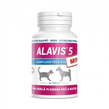 ALAVIS 5 Mini pre psov a mačky 90 tbl.