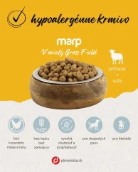 Marp Variety Grass Field jahňacie granule pre dospelé psy a šteňatá 17kg