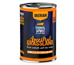 Primal Spirit Iberian Ancestral Grassland konzerva s bravčovým mäsom 400g