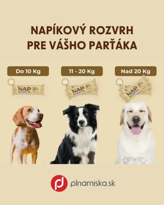 NAP proteínová tyčinka pre psa - hovädzia 50g 1