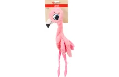 FLAMINGO TOY MINGA plyšová hračka pre psa bez výplne - Plameniak 1 FLAMINGO TOY MINGA plyšová hračka pre psa bez výplne - Plameniak 1