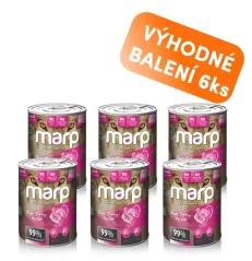Marp konzerva pre psov Variety Single morka 6x400g