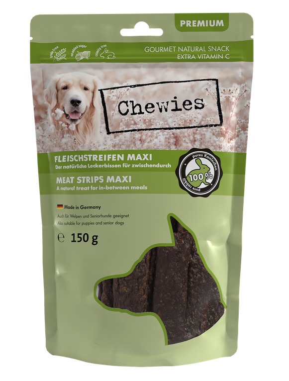 Chewies čisté mäsové prúžky MAXI králik 150 g
