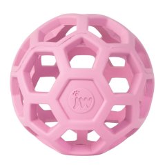 JW HOL-EE Roller S 9 cm Pink - dierovana loptička pre psa 1