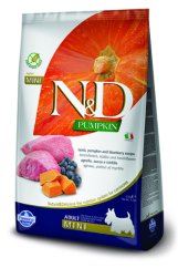 Farmina ND PUMPKIN adult MINI lamb blueberry 7kg