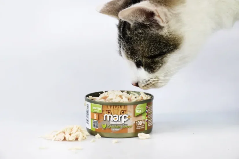 Marp Holistic+ konzerva pre mačky Kuracie prsia vo vývare 70g 5