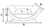 Pohovka pre malého psa FLAMINGO Sofa Dingo 80x43cm oranžová 2