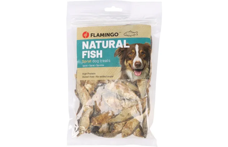 FLAMINGO NATURE SNACK sušené šproty 100g
