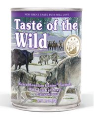 Taste of the Wild Sierra Mountain konzerva 390g
