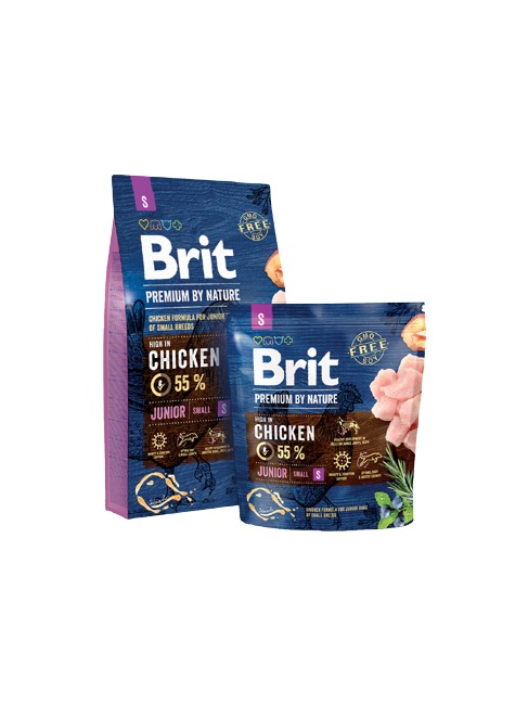 BRIT Premium By Nature Dog Junior S 1 kg