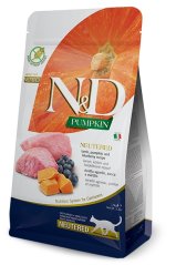 Farmina ND CAT GF P adult neutered lamb blueberry 5 kg