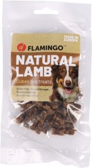 FLAMINGO NATURE SNACK CUBES sušené mäso jahňa 80g