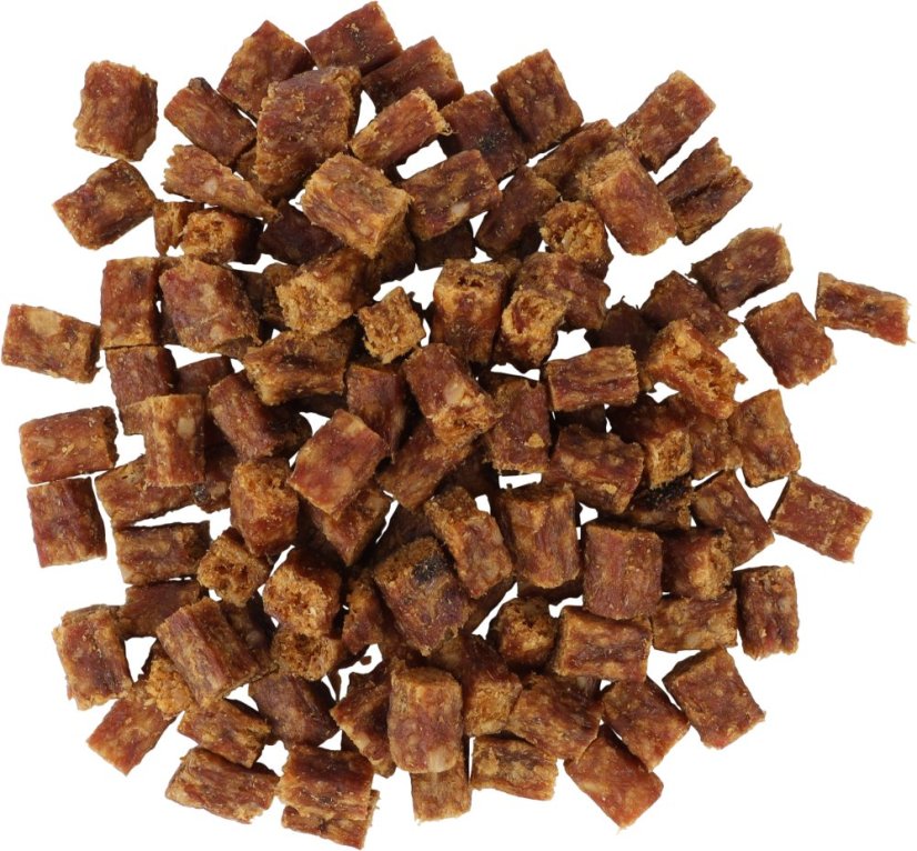 FLAMINGO NATURE SNACK CUBES sušené mäso hus 80g