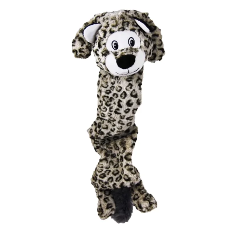 KONG Stretchezz Jumbo Snow Leopard X-Large