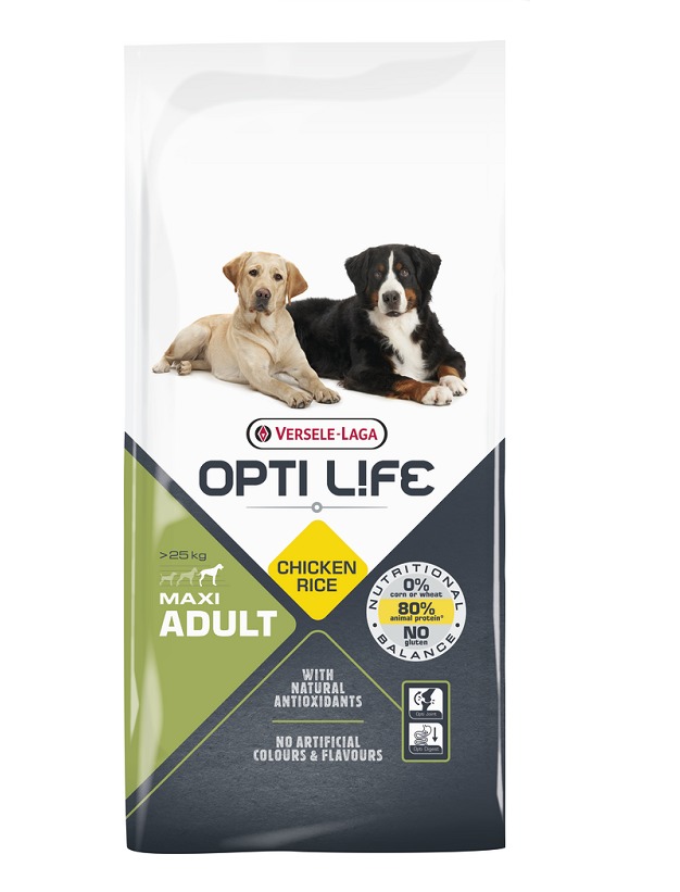 Versele Laga OptiLife Adult M kura ryža 12,5kg