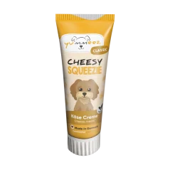 YUMMEEZ SQUEEZIE Cheesy - pasta pre psov syrová 75g 1