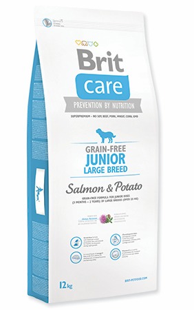 BRIT Care Dog GF Junior L Salmon Potato 1kg