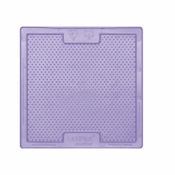 LickiMat Soother lízacia podložka 20x20 cm LAVENDER LIMIT
