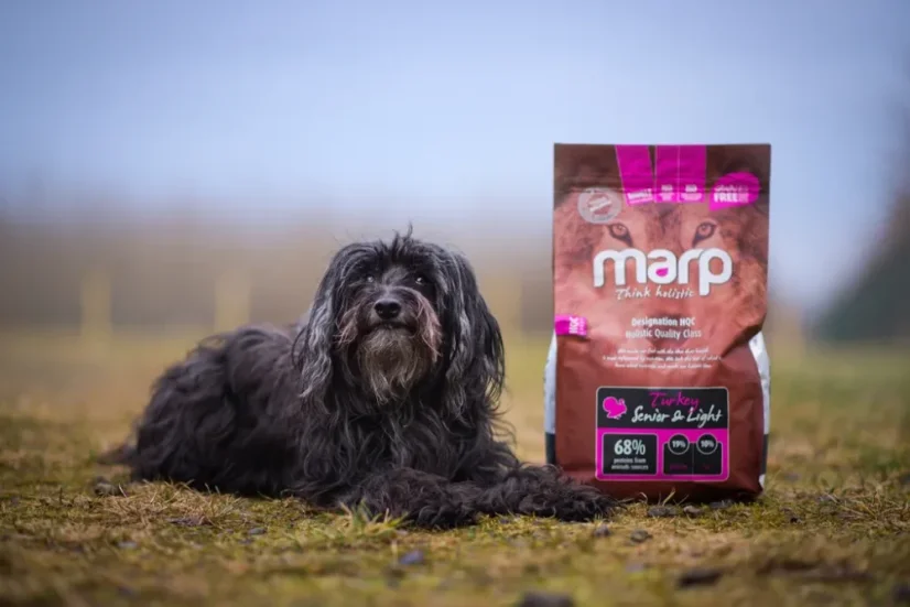 Marp Holistic Turkey Senior and Light morčacie granule bez obilnín pre starších a obéznych psov 2kg 4