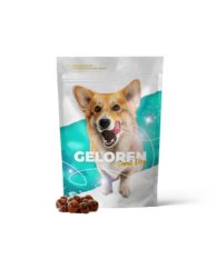 Geloren DOG S/M žuvacie želatínové tablety 180 g 60ks