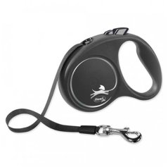 FLEXI Black Design popruh M 5m čierne (do 25 kg)