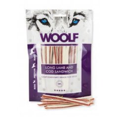 Woolf Dog Lamb and Codfish Soft Sandwich LONG 100 g