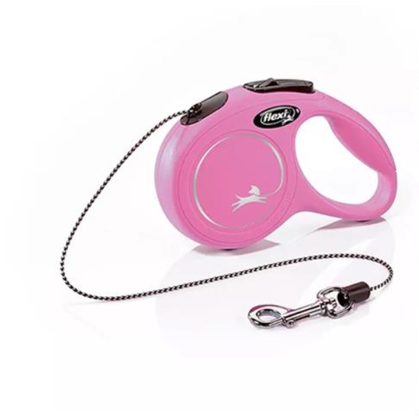 FLEXI Classic lanko S 5m ružové (do 12 kg)