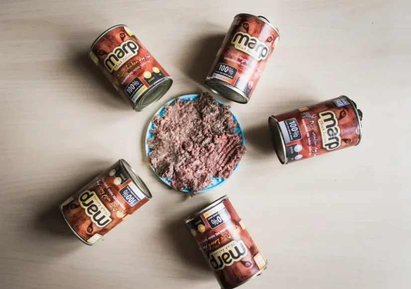 Marp konzerva pre psov  Chicken s kuracím 400g 4