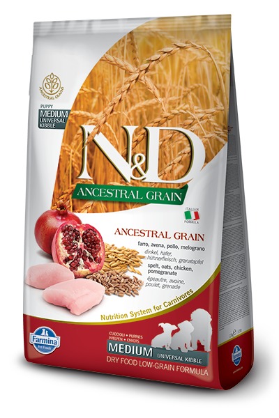 Farmina ND LG puppy M/MAX chicken pomegranate 12kg