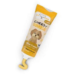 YUMMEEZ SQUEEZIE Cheesy - pasta pre psov syrová 75g