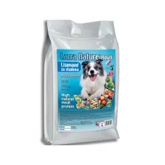 Larra Nature krmivo lisované za studena Adult 26/14 12kg - určené pre menej aktívnych dospelých psov všetkých plemien