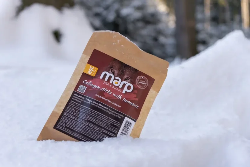 Marp Treats Holistic kolagénová tyčinka s kurkumou 10 ks - pamlsky pre psa na žuvanie 2