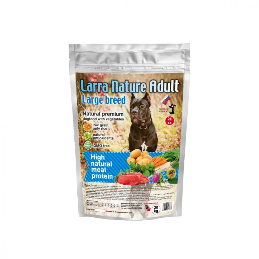 Larra Nature Adult Large Breed 26/14 20 kg