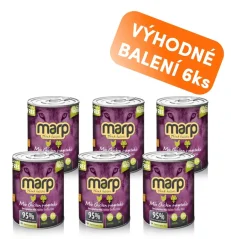 Marp konzerva pre psov  Mix kura+zelenina 6x400g