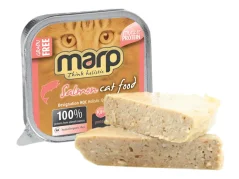 Marp konzerva pre mačky Salmon s lososom vanička pre dospelé mačky, mačiatka a mačky s nadváhou 15x100g Marp konzerva pre mačky Salmon s lososom vanička pre dospelé mačky, mačiatka a mačky s nadváhou 15x100g