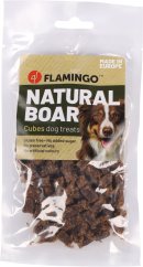 FLAMINGO NATURE SNACK CUBES sušené mäso diviak 80g
