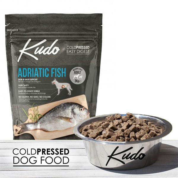 KUDO LG Adult Medium Maxi Adriatic Fish 12kg