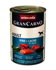 Animonda Gran Carno adult hovädzie, losos, špenát 6x400 g