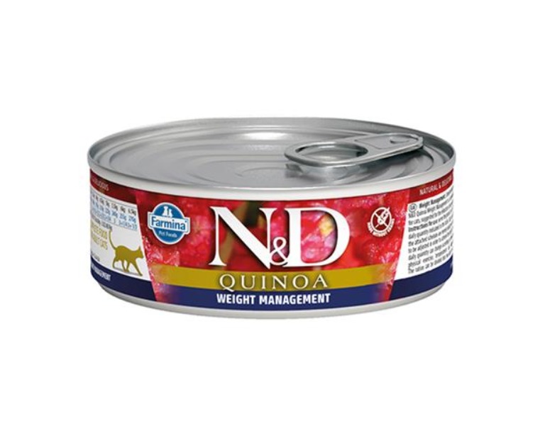 Farmina ND CAT QUINOA weight managment 80 g