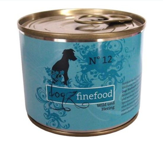 DOGZ FINEFOOD No.12 Zverina a Sleď 200 g