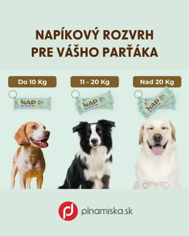 NAP proteínová tyčinka pre psa - rybia 50g 3