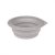 Flamingo Travel bowl Falda cestovná miska 0,5 l sivá