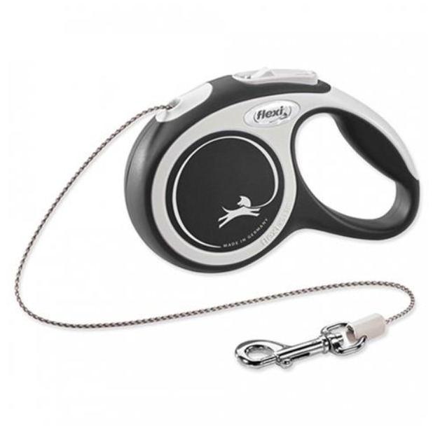 FLEXI Comfort lanko M 8m  čierne (do 20 kg)