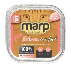 Marp konzerva pre mačky Salmon s lososom - vanička pre dospelé mačky, mačiatka a mačky s nadváhou 100g 1