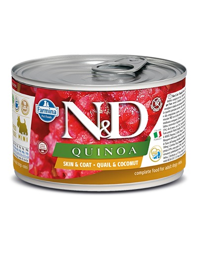 Farmina ND Quinoa Skin Coat Quial Coconut 140g