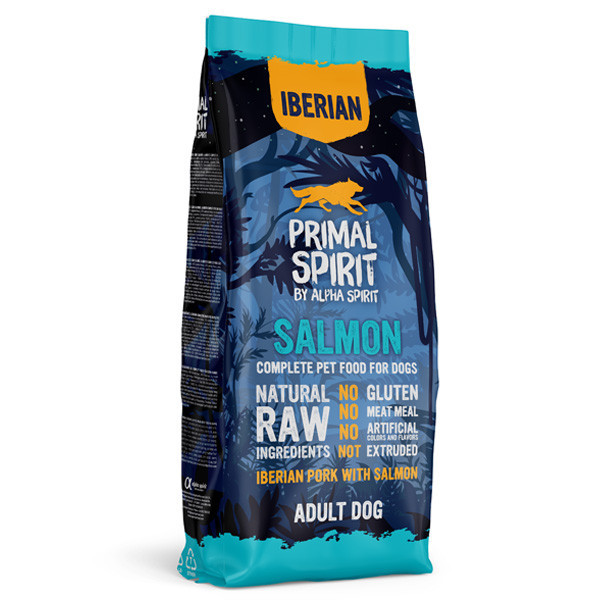 Primal Spirit Dog 70% Iberian Pork with Salmon 12kg
