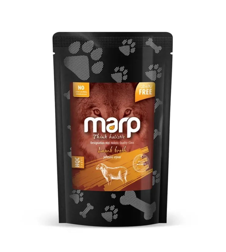 Marp vývar jahňací 230ml - vývar pre psa a mačku na podporu hydratácie 1