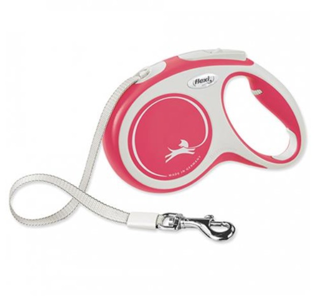 FLEXI Comfort popruh L 5m červené (do 60 kg)